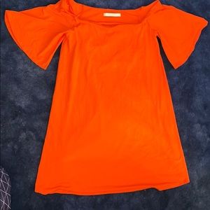 Susan Monaco off the shoulder maternity dress